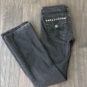 Affliction black jeans